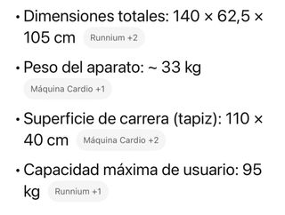 Cinta de andar Fit-Force FF-1600W