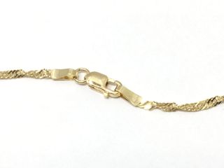 cadena oro 18k 22cm
