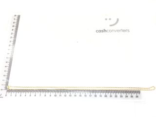 cadena oro 18k 30cm