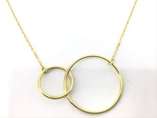 cadena oro 18k 22cm
