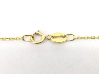 cadena oro 18k 22cm