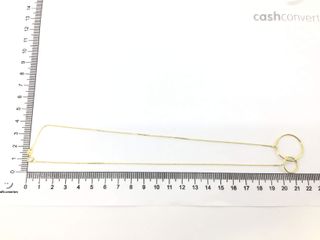 cadena oro 18k 22cm