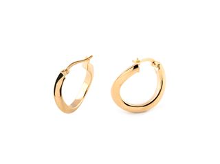 argollas oro 18k