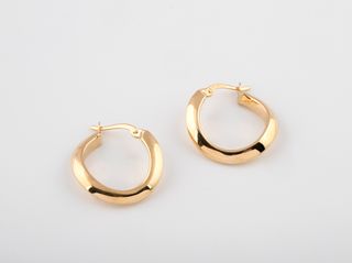 argollas oro 18k