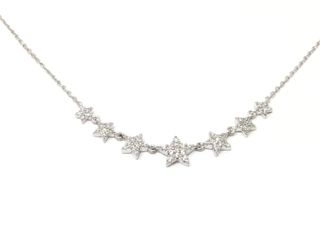 cadena plata 925mm con piedra con circonita 22cm