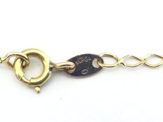 cadena oro 18k 20cm