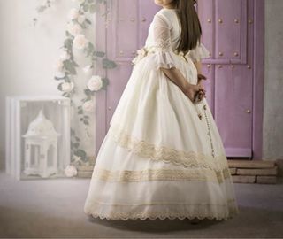 Vestido de Comunión Micol Blanco