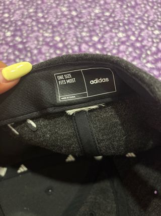 Gorra Adidas Negra Talla Adulto