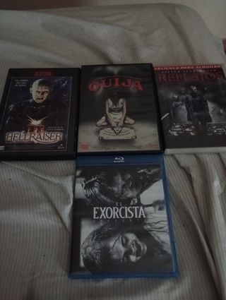 Pack Películas Terror DVD y Blu-ray