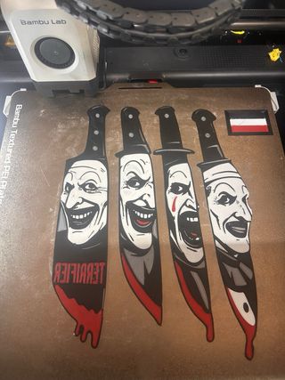 Coltelli in plastica Terrifier