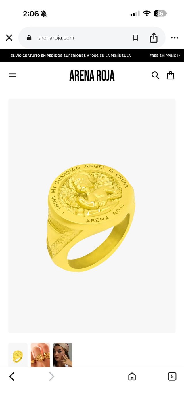 GUARDIAN ANGEL ARENA ROJA