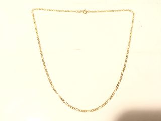 cadena oro 18k 22cm