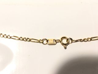 cadena oro 18k 22cm
