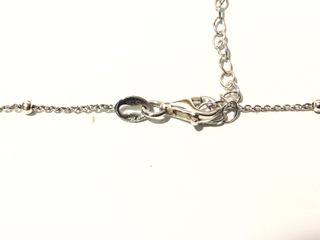 cadena plata 925mm 22cm