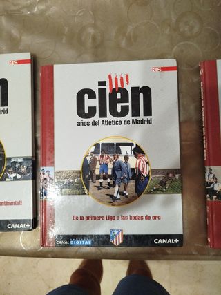 Libro Cien años del Atlético de Madrid