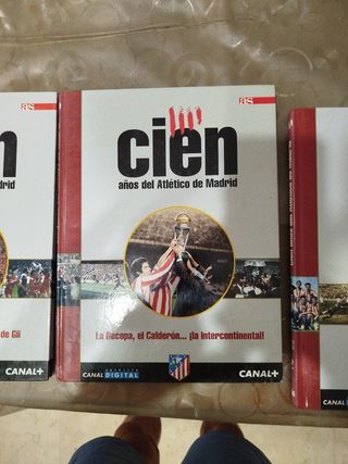 Libro Cien años del Atlético de Madrid
