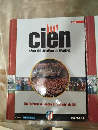 Libro Cien años del Atlético de Madrid