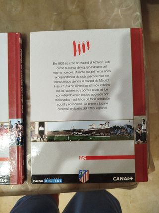 Libro Cien años del Atlético de Madrid