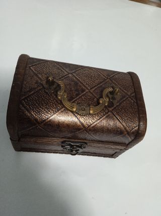 Baúl Cofre Madera Decorativo Vintage