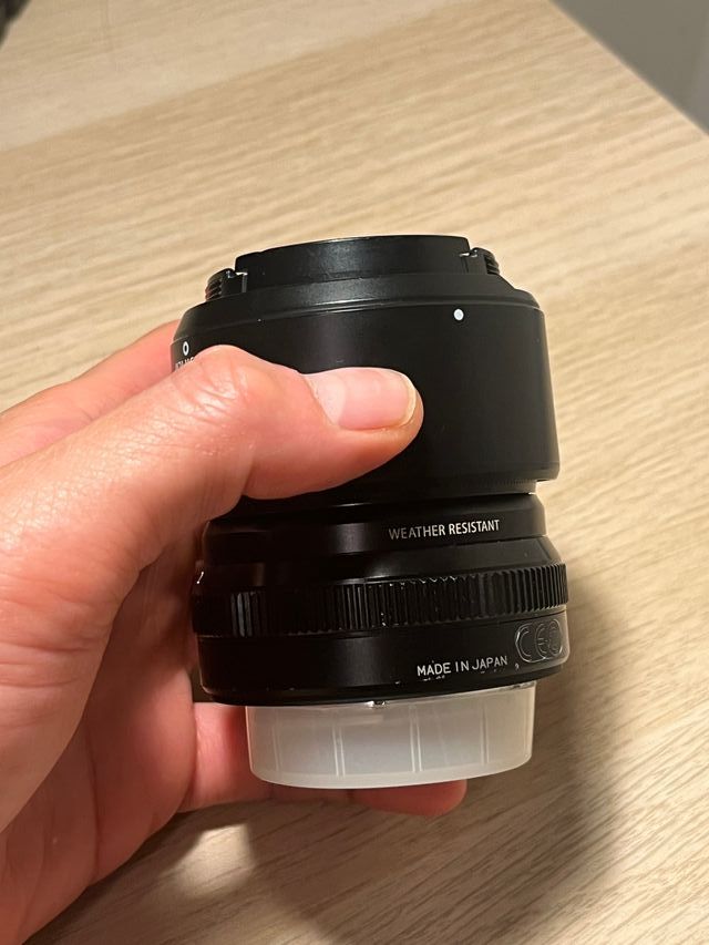 Objetivo Fujifilm Fujinon XF50mm F2 R WR
