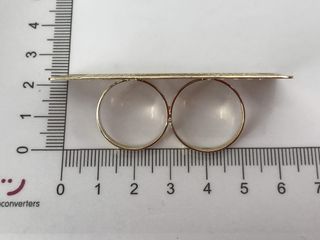 anillo oro 18k con piedra con circonita