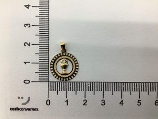 medalla oro 18k