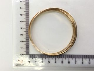 brazalete oro 18k
