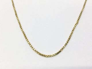cadena oro 18k 25cm