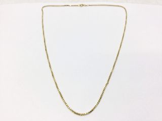 cadena oro 18k 25cm