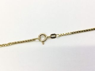 cadena oro 18k 25cm
