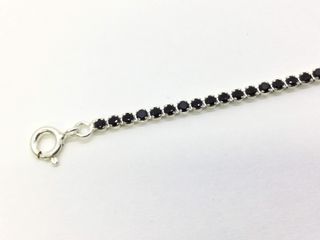pulsera plata 925mm con piedra con circonita,