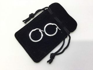 argollas plata 925mm
