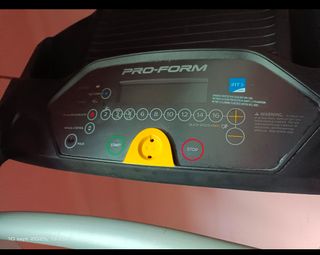Cinta correr abatible