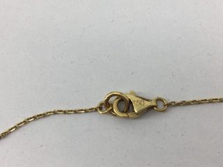 cadena oro 18k 25cm