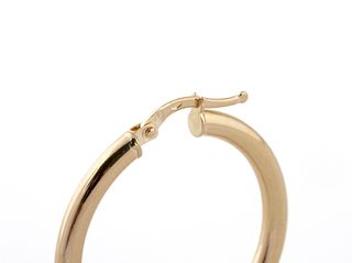 argollas oro 18k