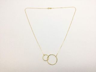 cadena oro 18k 22cm