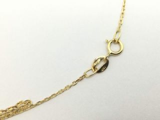 cadena oro 18k 22cm