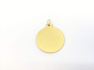 medalla oro 18k