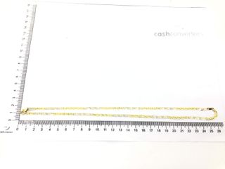 cadena oro 18k 25cm