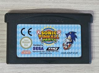 Sonic Pinball Party GBA