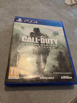 Call of Duty Modern Warfare Remastered PS4