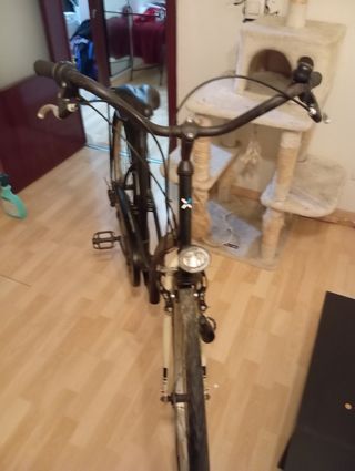 Bicicleta Paseo Mujer Btwin Negra