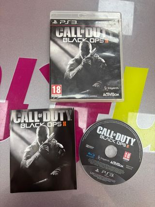 Videojuego PS3 call of duty black ops II PS3