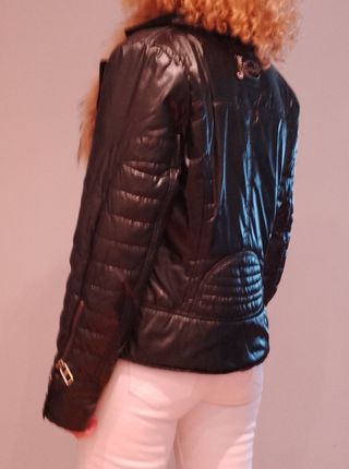 Cazadora Just Cavalli Negra