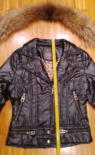 Cazadora Just Cavalli Negra