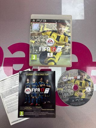 Videojuego PS3 fifa 17