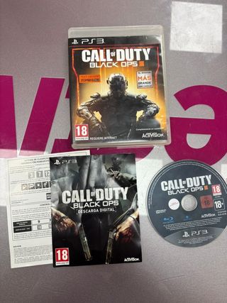 Videojuego PS3 call of duty black ops III ps3