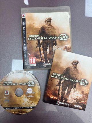 Videojuego PS3 call of duty modern warfare2 ps3