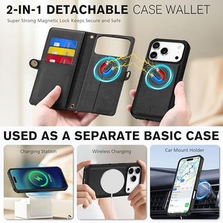 TUCCH Funda iPhone 17 Pro 6,3'' 5G 2025 Negro