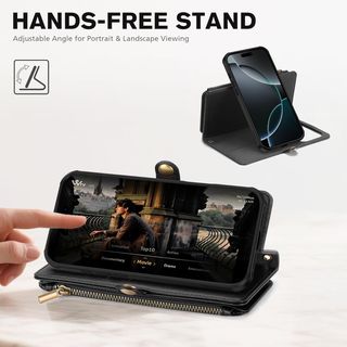 TUCCH Funda iPhone 17 Pro 6,3'' 5G 2025 Negro